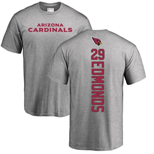 Arizona Cardinals Men Ash Chase Edmonds Backer NFL Football #29 T Shirt